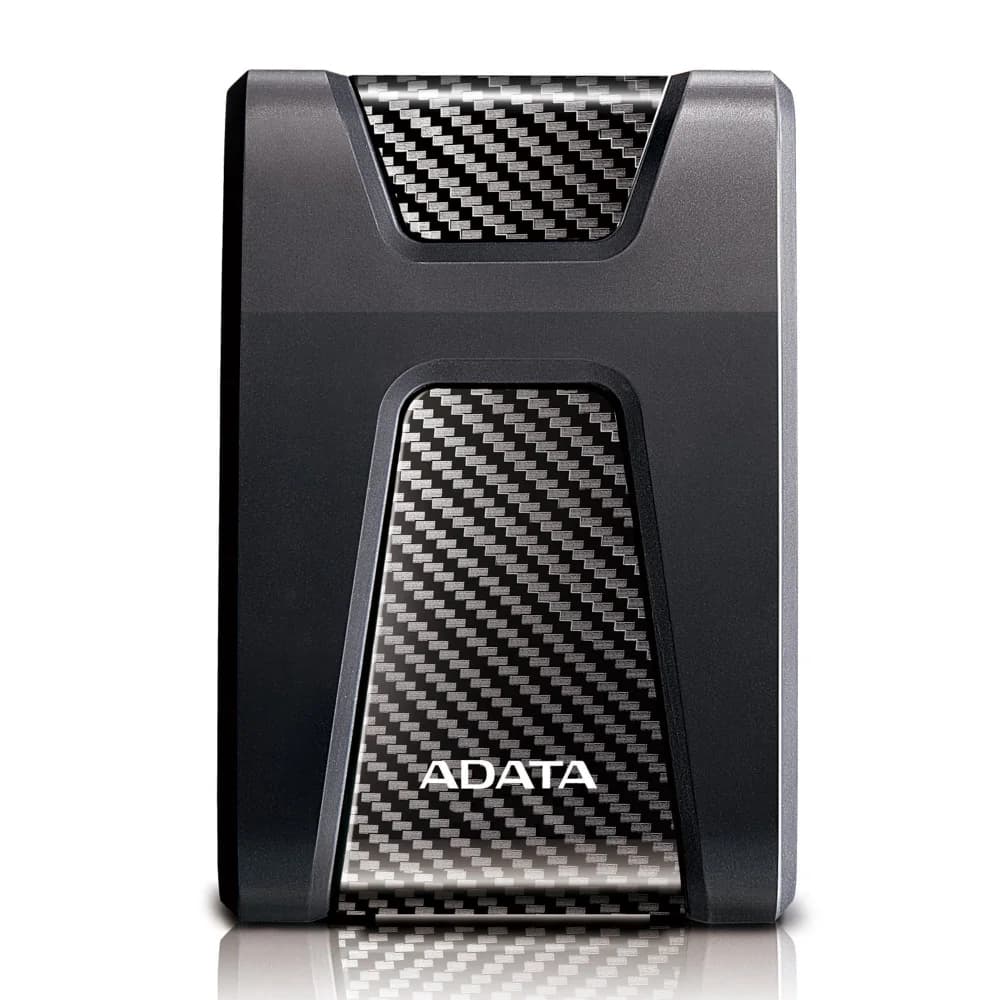 Disco Duro Externo Adata Antigolpes HD650 1TB Negro, vista 1