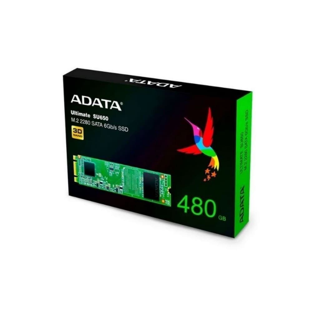 MEMORIA ADATA SSD SATA M.2 MODELO SU650NS38 480GB, vista 1