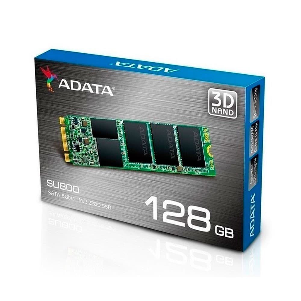 ADATA SSD SATA M.2 MODELO SU800 128GB, vista 1