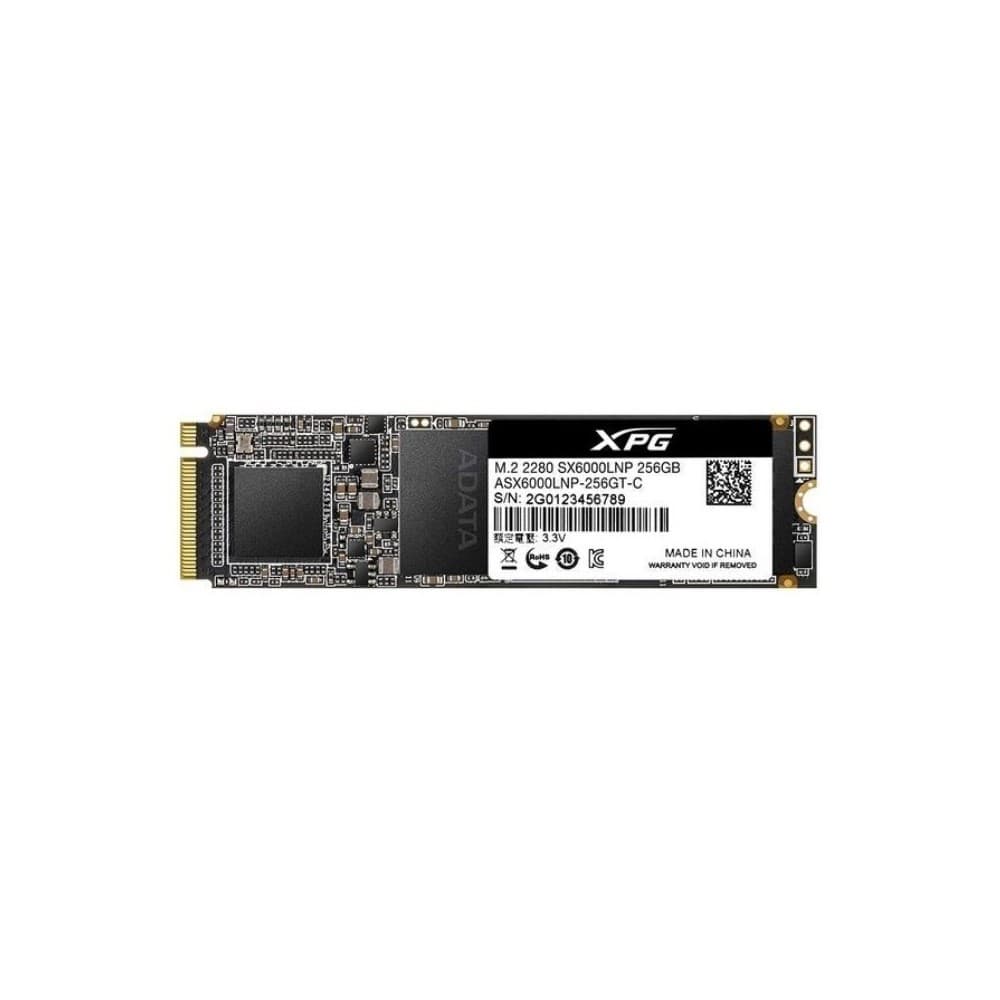 ADATA SSD M.2 PCIE MODELO SX6000LNP LITE 256GB, vista 1