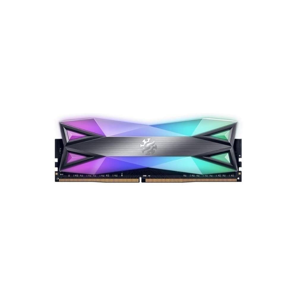Memoria gamer XPG by ADATA SPECTRIX D60G DDR4 RGB 16GB 3.200 MHz / Gris Titanium, vista 1