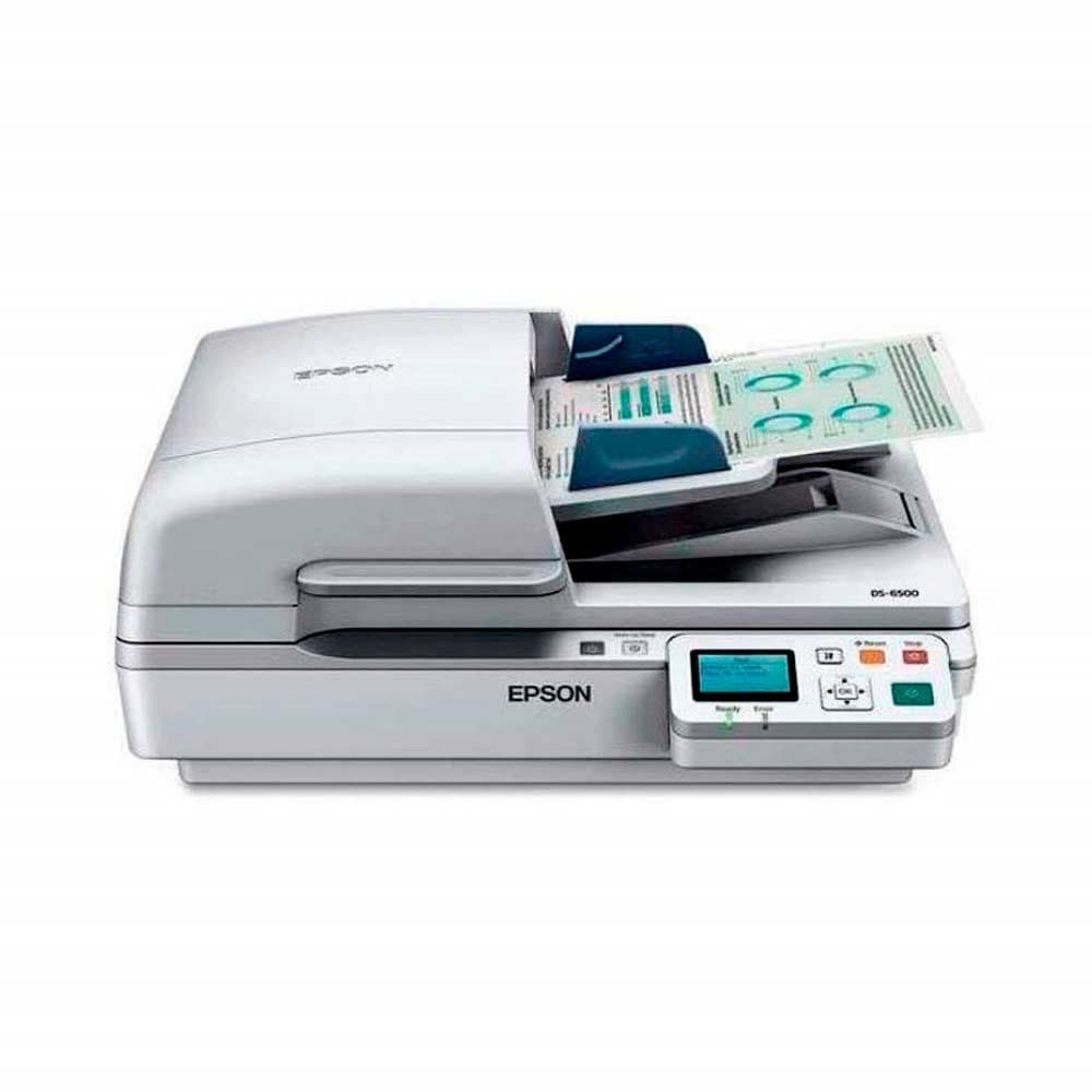 Escaner Epson WorkForce DS-6500  cama plana/ /Tamaños de Documento: (A4)/ Ciclo Diario:  3000 hojas /Capacidad del, vista 1