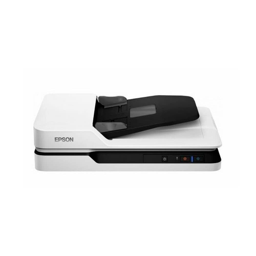 Escáner Epson WorkForce DS-1630 Cama Plana/Tamaños de Documento: (A4)  /Ciclo Diario:  hasta 1,500 paginas /Capacidad del Alimentador (ADF) hasta 50 paginas (duplex dedos pasadas), vista 1