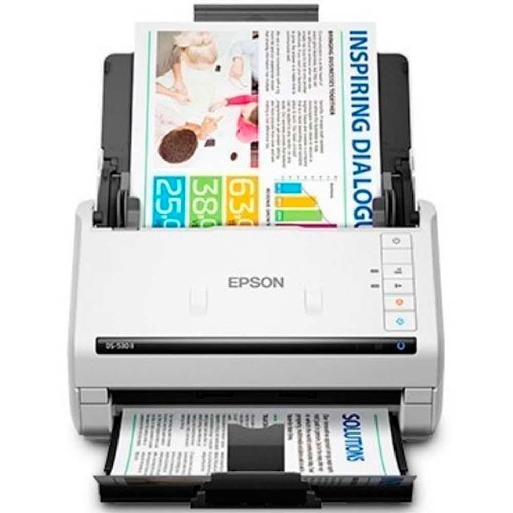 Escáner Epson WorkForce DS-530 II vertical en color dúplex de una sola pasada con alimentación de hojas, vista 1