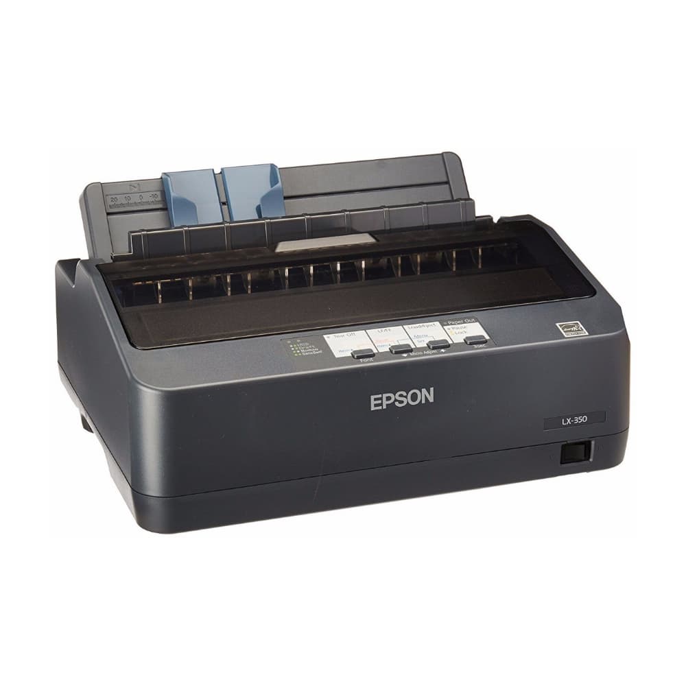 Impresora Epson Matriz de Punto LX350; 9pines, 80 Columnas, velocidad 390cps(12cpi), Puerto USB + Paralelo (Garantía de 1 años), vista 1