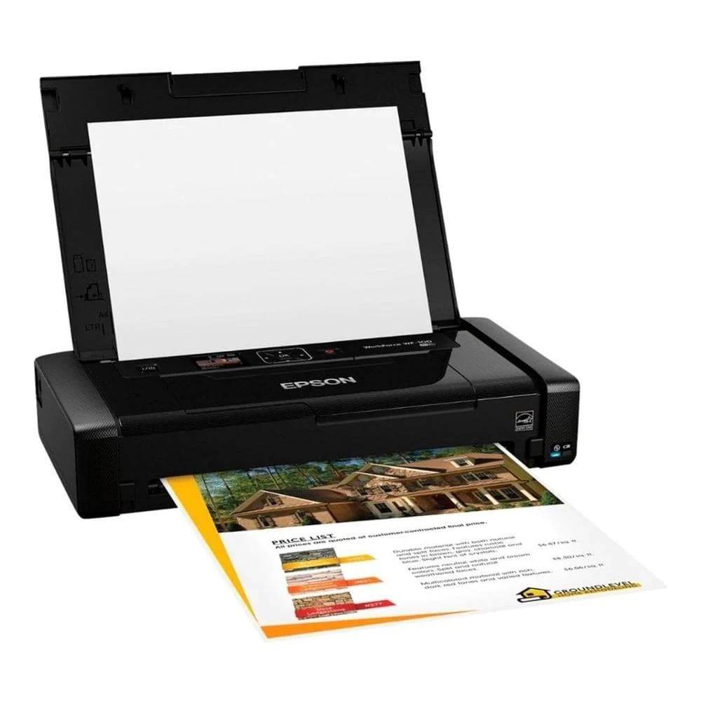 Impresora Epson WF-100 Color inalámbrica portátil, vista 1