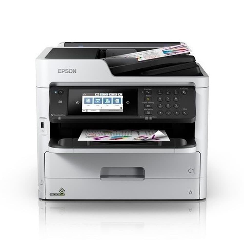 Impresora multifuncional epson workforce pro WF-C5790, color, hasta 4.100 páginas, vista 1