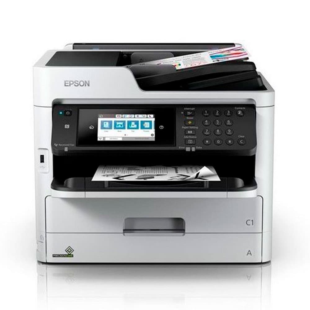 Multifuncional Epson WorkForce Pro WF-M5799 Monocromática de Sistema de Bolsas de tinta, vista 1