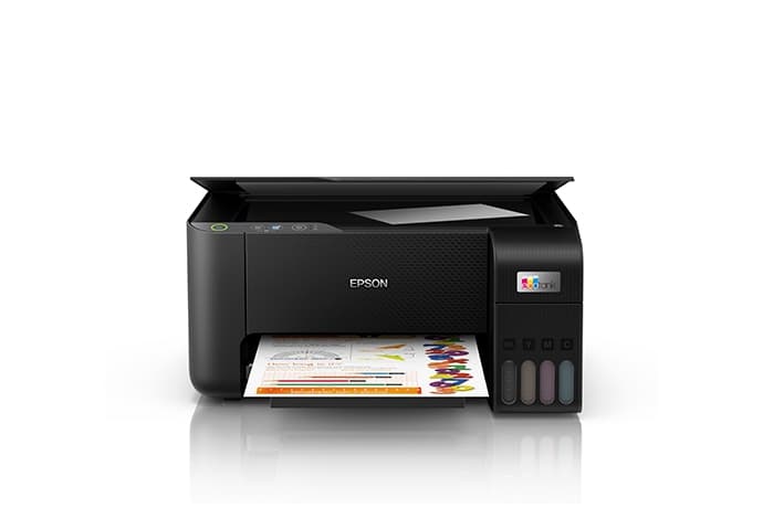 Impresora multifuncional color epson ecotank L3210, vista 1
