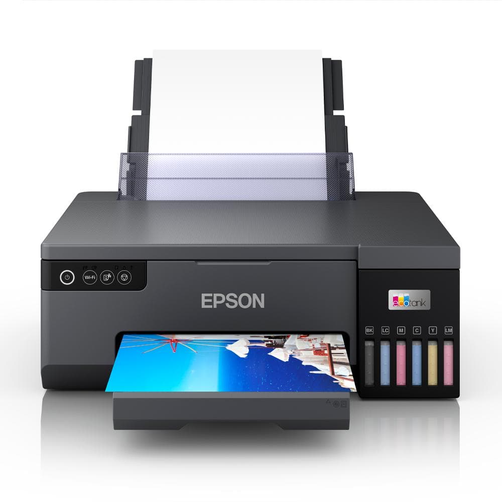 Impresora fotografica wifi epson ecotank L8050, vista 1