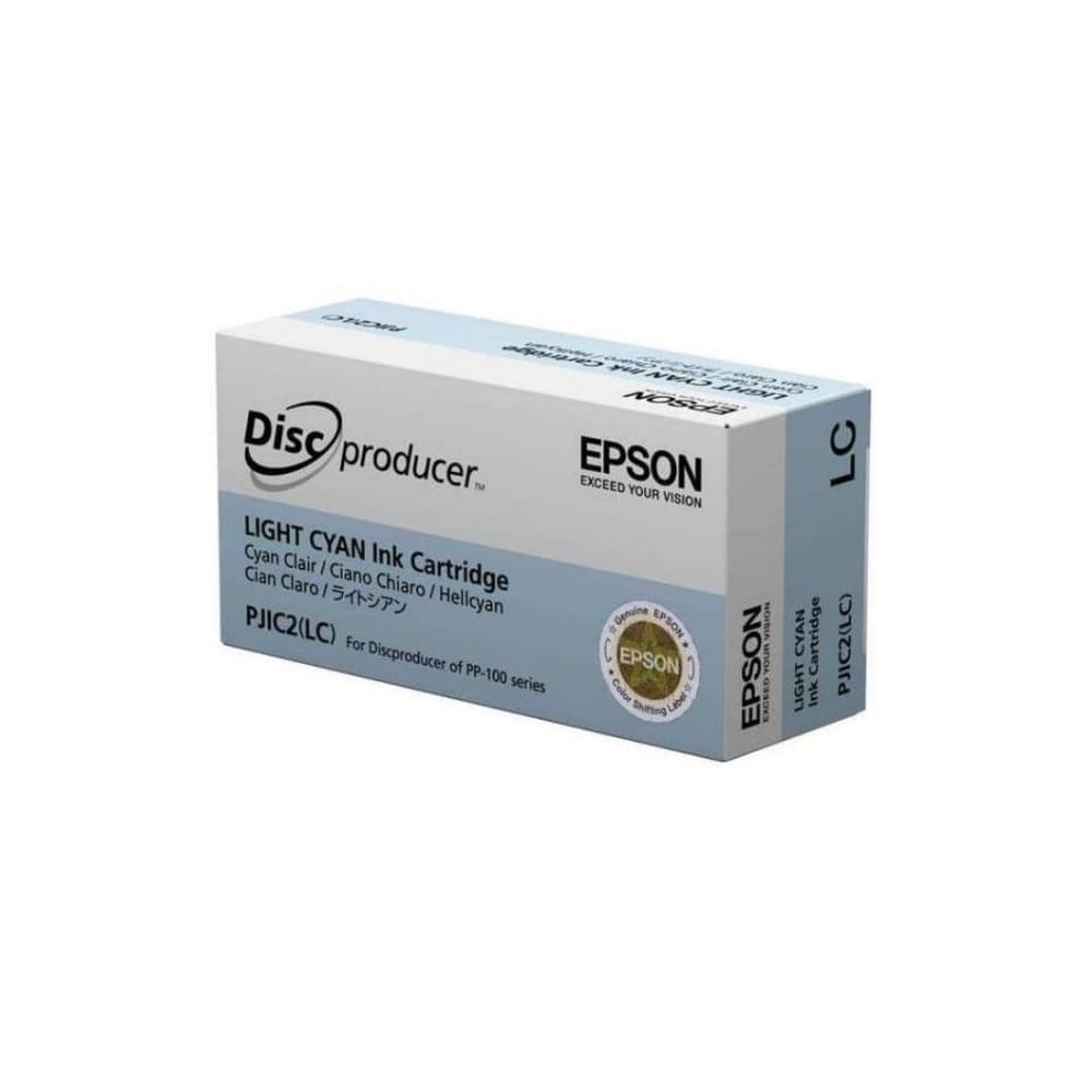 Cartucho Epson C13S020448 Light Cyan para Discproducer PP-100, PP-100AP, PP-100II, PP-50, vista 1