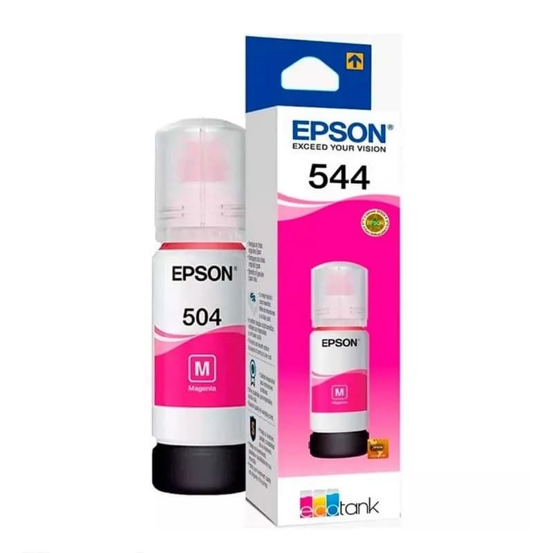Botella de Tinta EPSON T504320 AL L4150/L4160 COLOR Magenta, vista 1