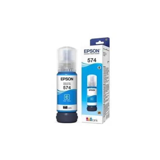 Botella Epson T574220-AL - ECOTANK Cyan  - L8050, vista 1