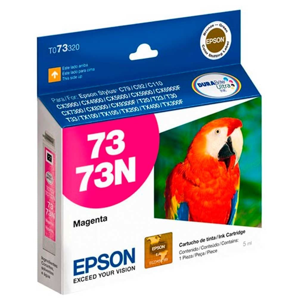 T073320-AL - Cartucho Epson Stylus Magenta C79/ Cx3900 / Cx4900 / Cx5900 / Cx6900F / Cx7300 / Cx8300 / Cx9300F / Tx2, vista 1