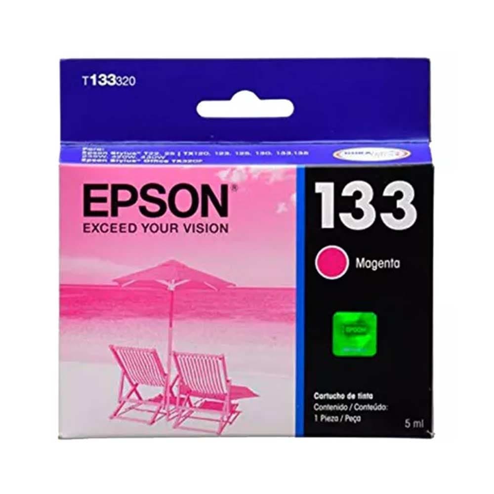 Cartucho Epson T133320-AL Stylus T25 / Tx125 - Magenta - (350 paginas), vista 1
