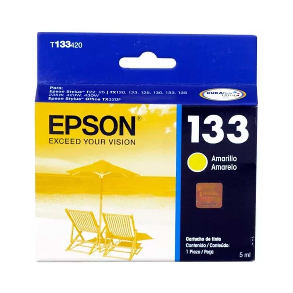 Cartucho Epson T133420-AL Stylus T25 / Tx125 - Yellow - (350 paginas), vista 1