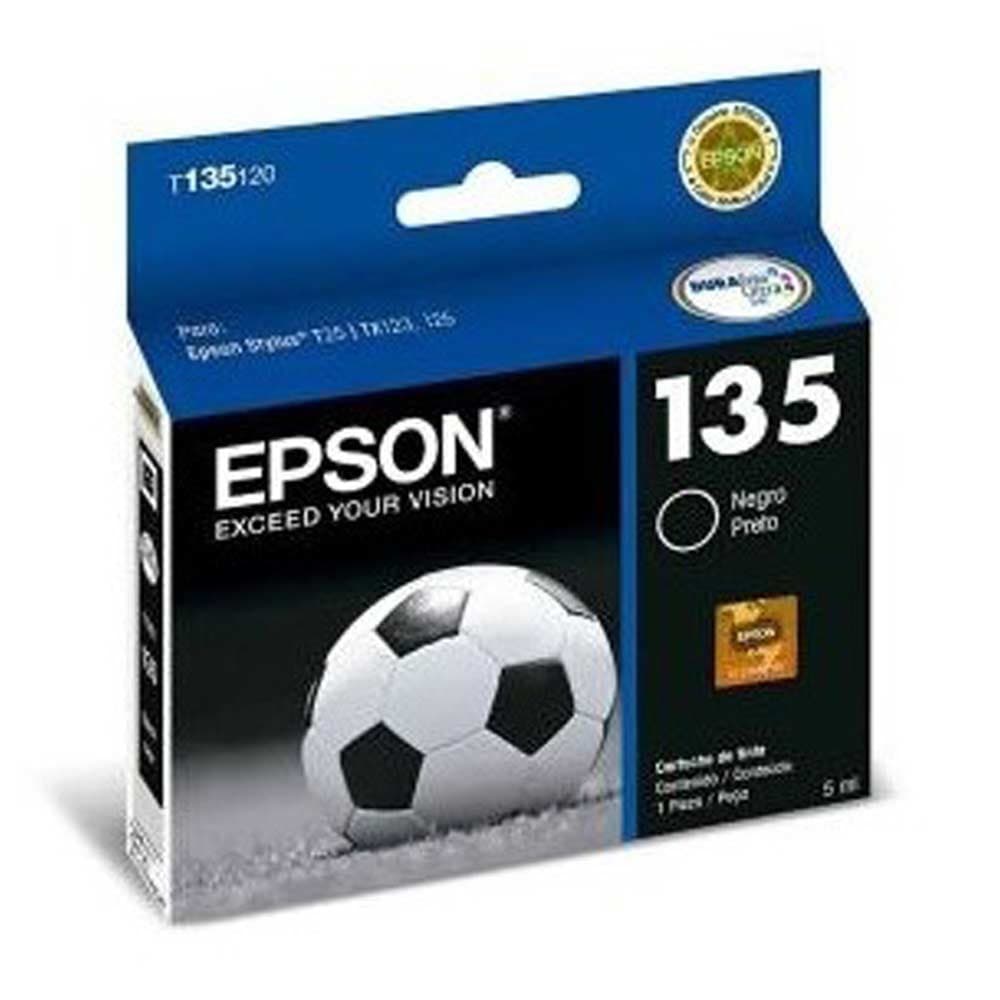 Cartucho Epson T135120 - Black Stylus T25 / Tx125 /Tx135  Aprox 180PG, vista 1