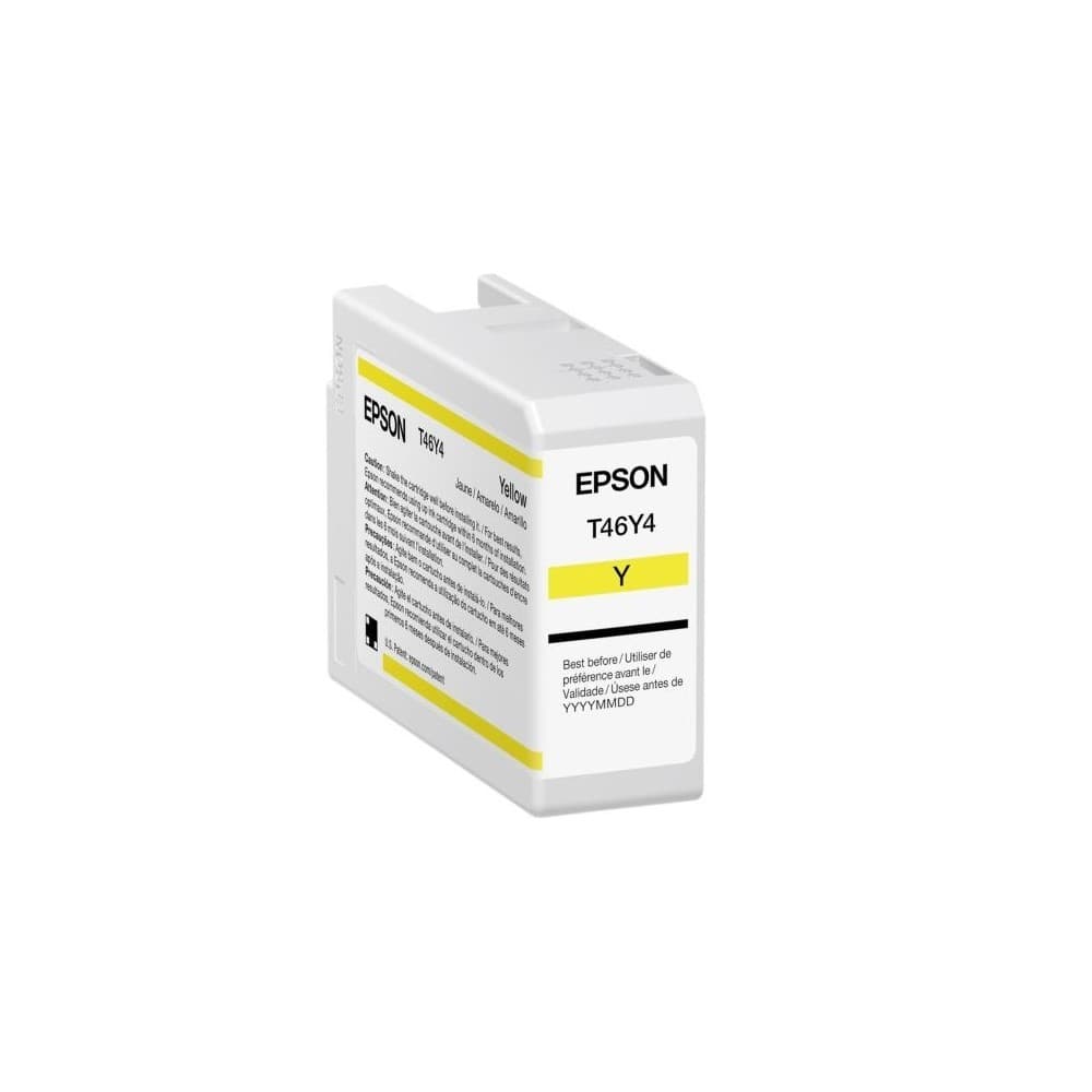 INK CARTDRIGE T46Y Yellow 50 ML, vista 1