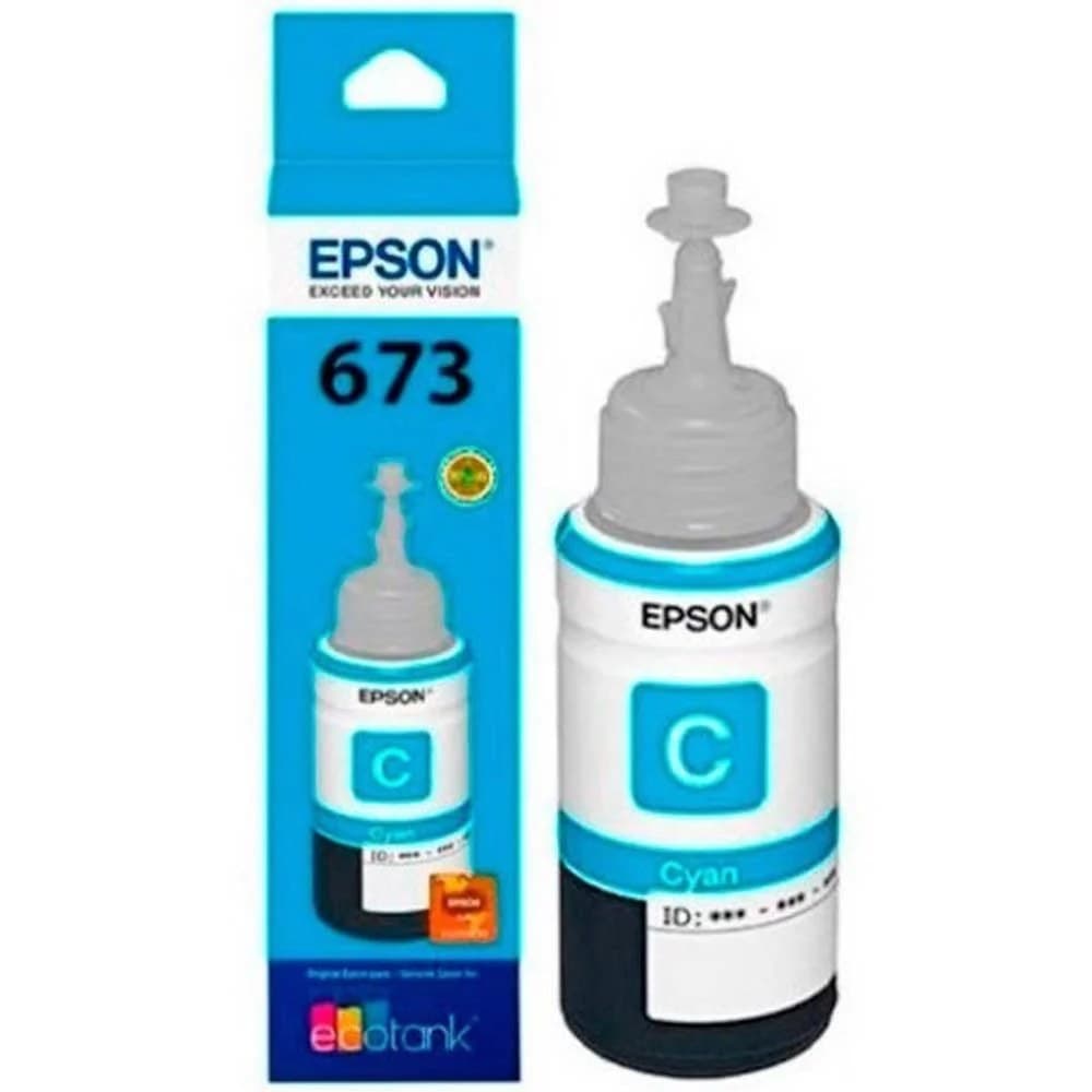 Botella Epson T673220-AL - ECOTANK Cyan L800/L805 (1800 fotos 10 x 15 cm), vista 1