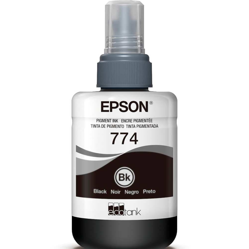 Botella Epson T774120-AL - Black pigmentada  M200 (6.000 paginas), vista 1