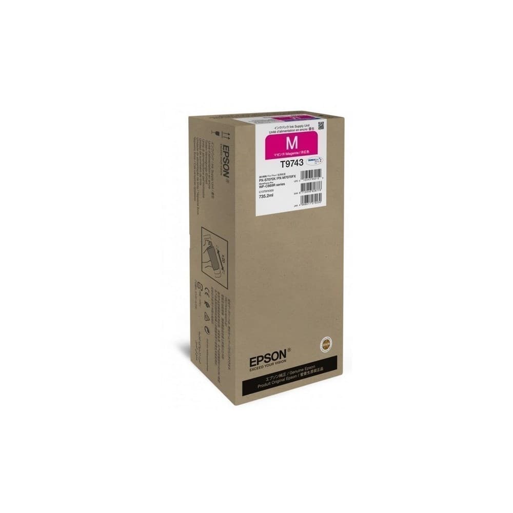 Bolsa Epson - T974320 - WF-C869R Magenta High Capacity Ink Pack (84.000 paginas), vista 1