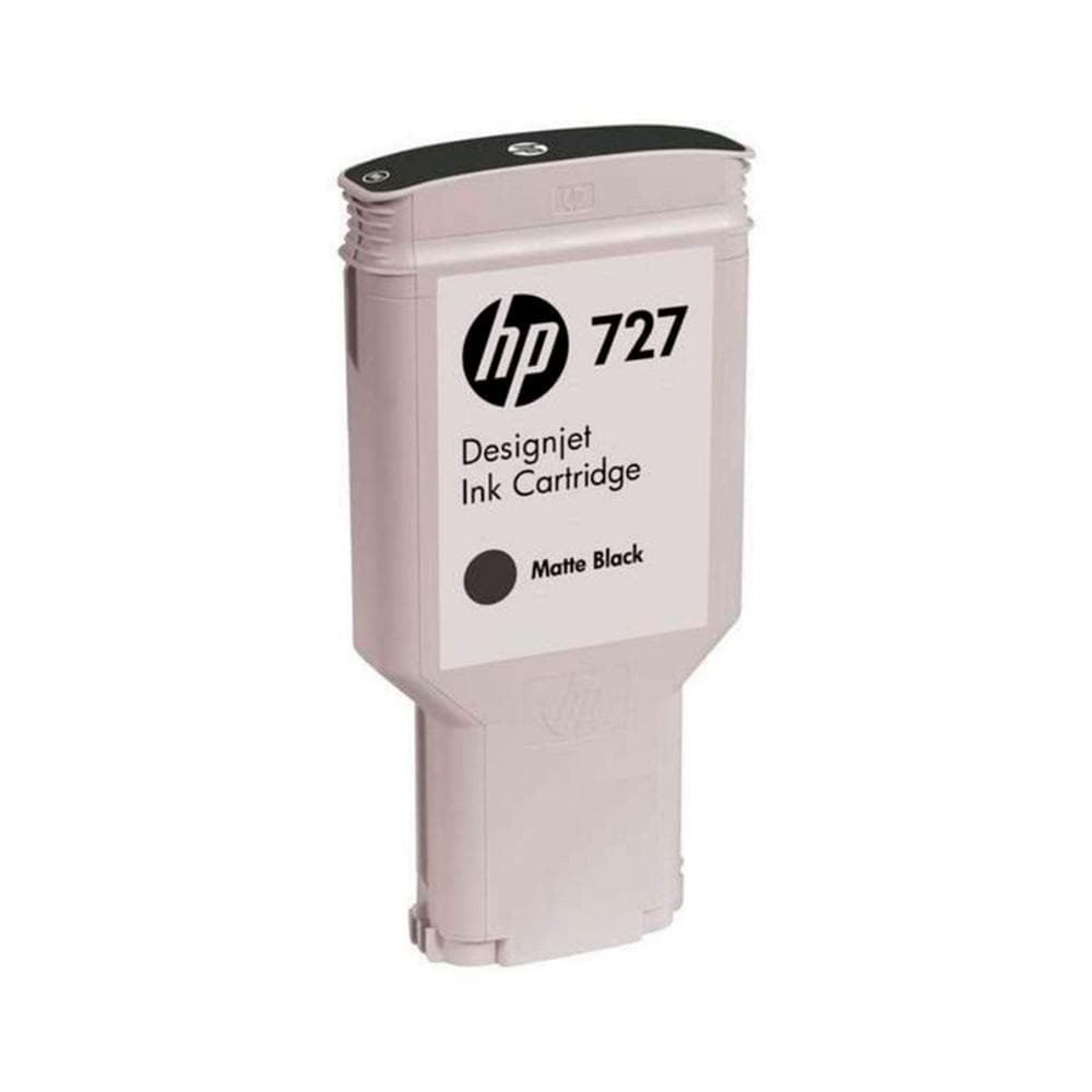 Cartucho de tinta HP 727 DesignJet negro mate de 300 ml, vista 1