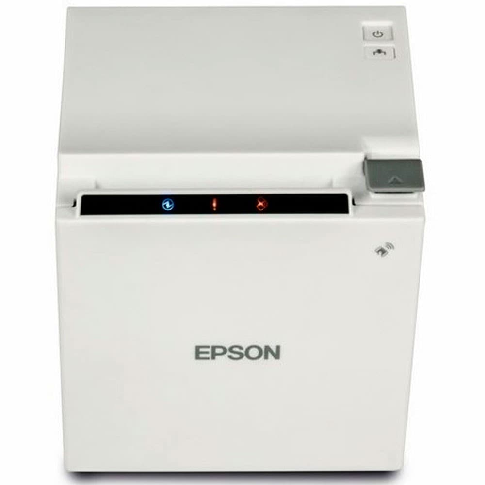 Impresora EPSON Térmica de Recibos mPOS. 80mm, Puerto USB, Ethernet, Incluye Fuente. Negra. TM-m30-022., vista 1