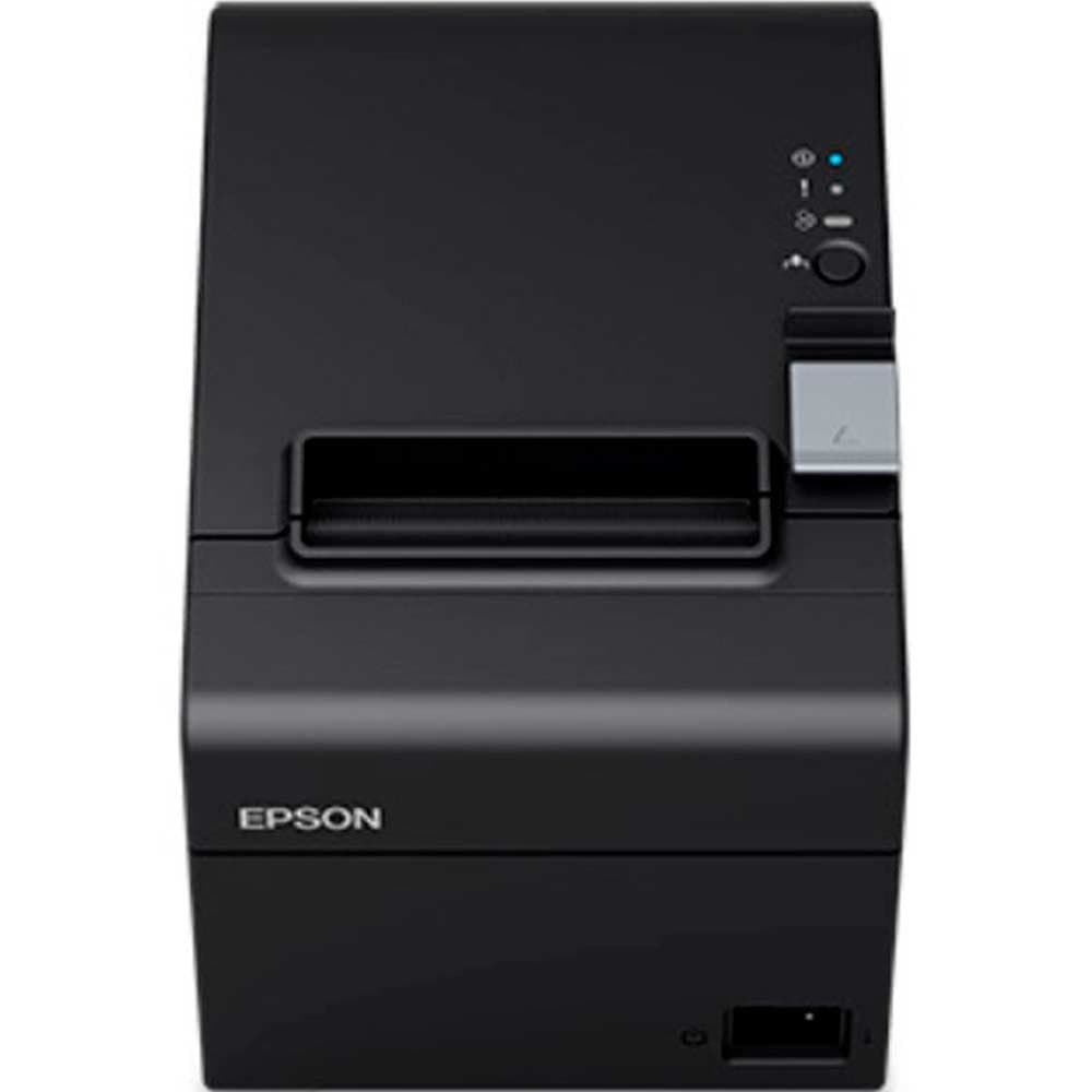 Impresora epson térmica de recibos tm-t20iii-01, 80mm/58mm, puerto usb + serial, incluye fuente. negra., vista 1