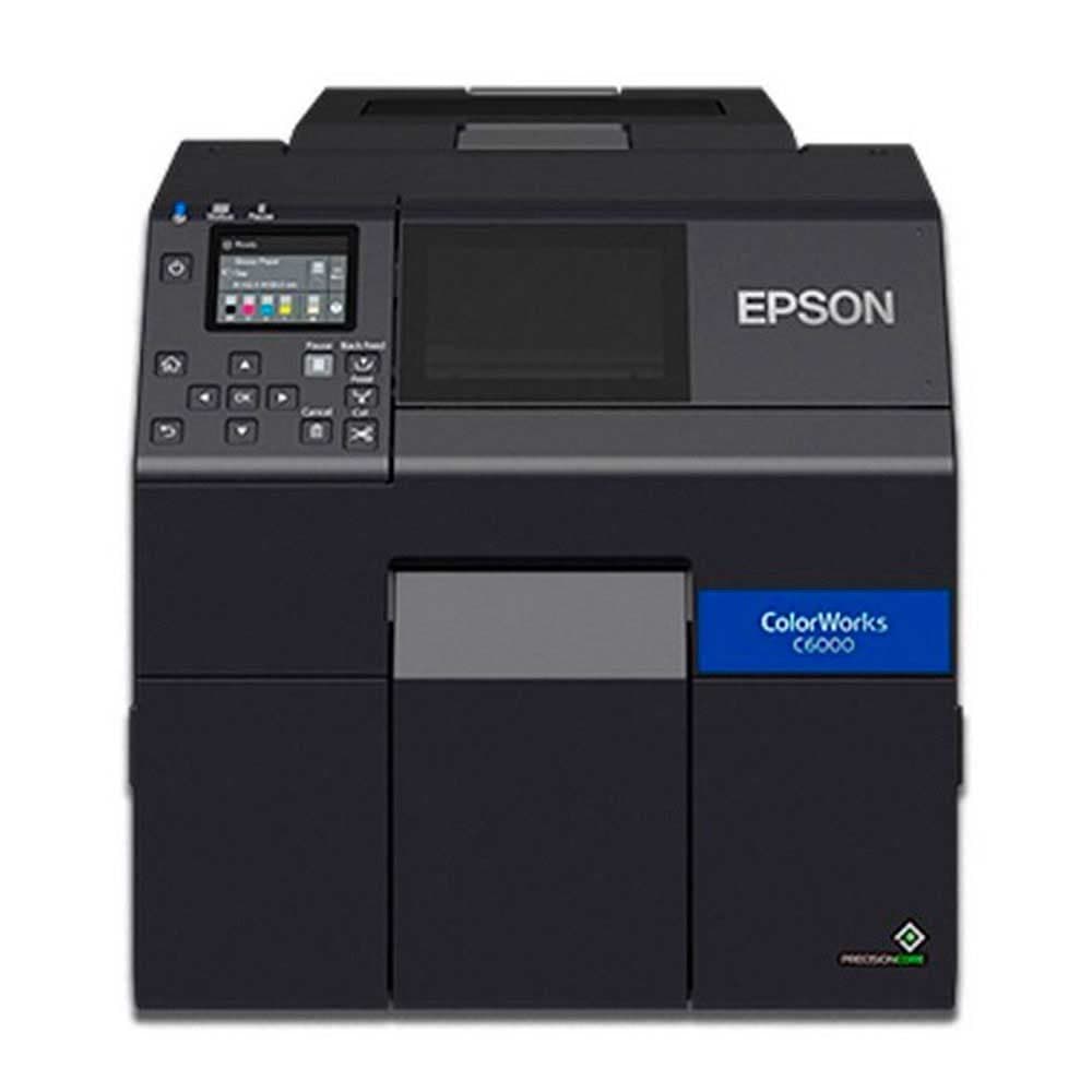 Impresora de inyección de tinta epson colorworks CW-C6000A con cortador automático, vista 1
