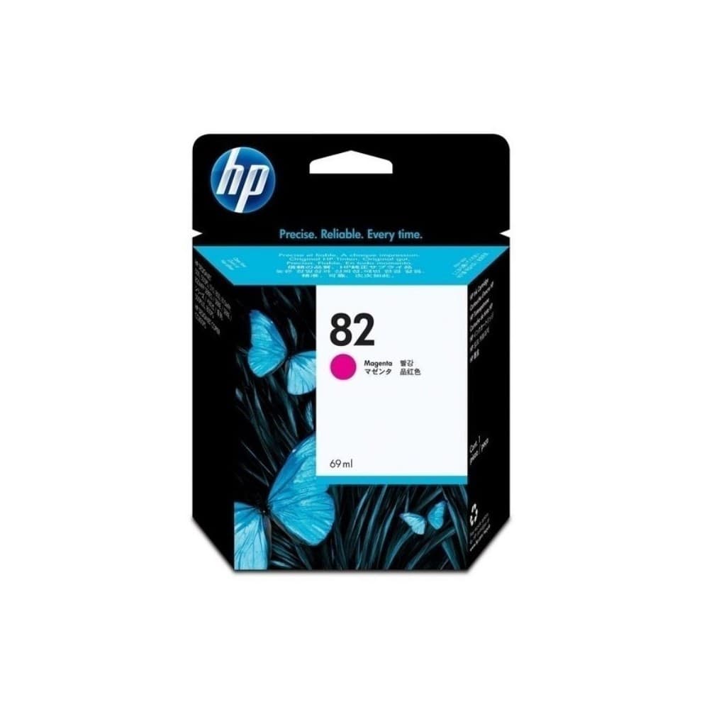 Cartucho de tinta HP 82 DesignJet magenta de 69 ml, vista 1