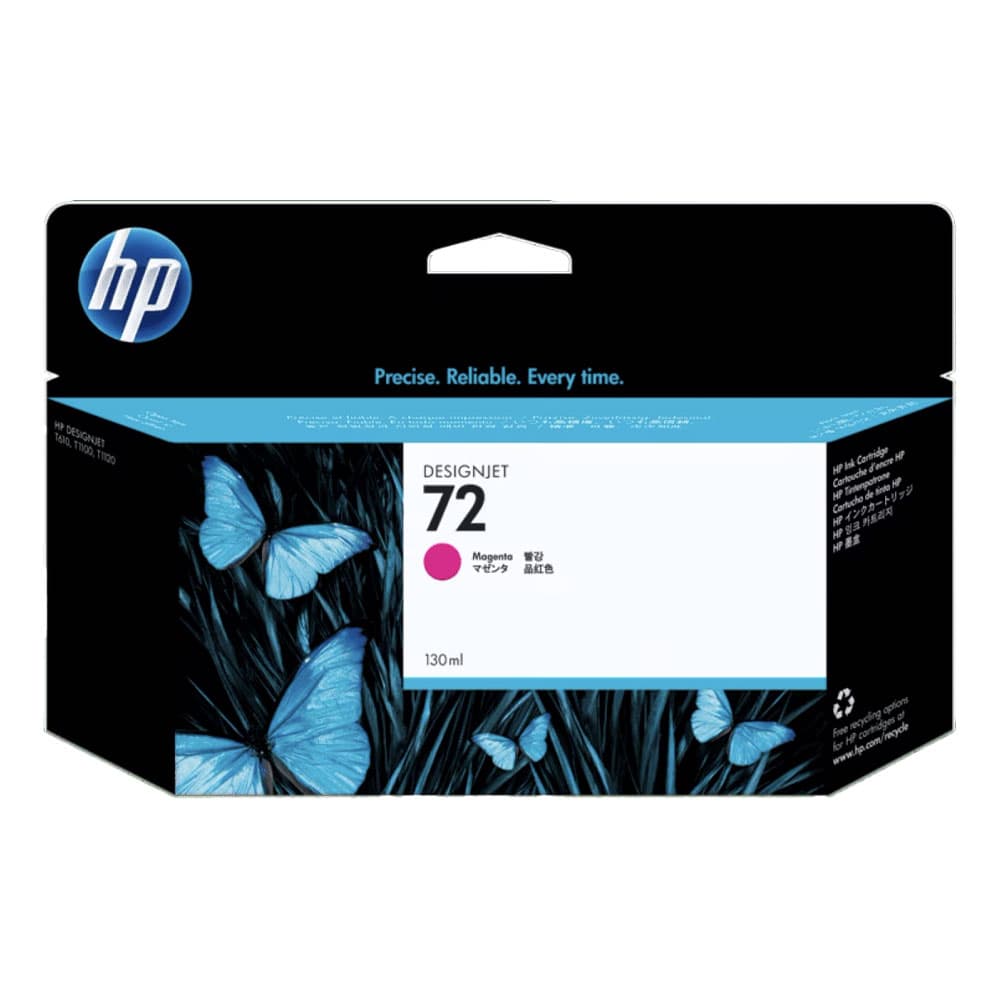 Cartucho de tinta DesignJet HP 72 de 130 ml magenta, vista 1