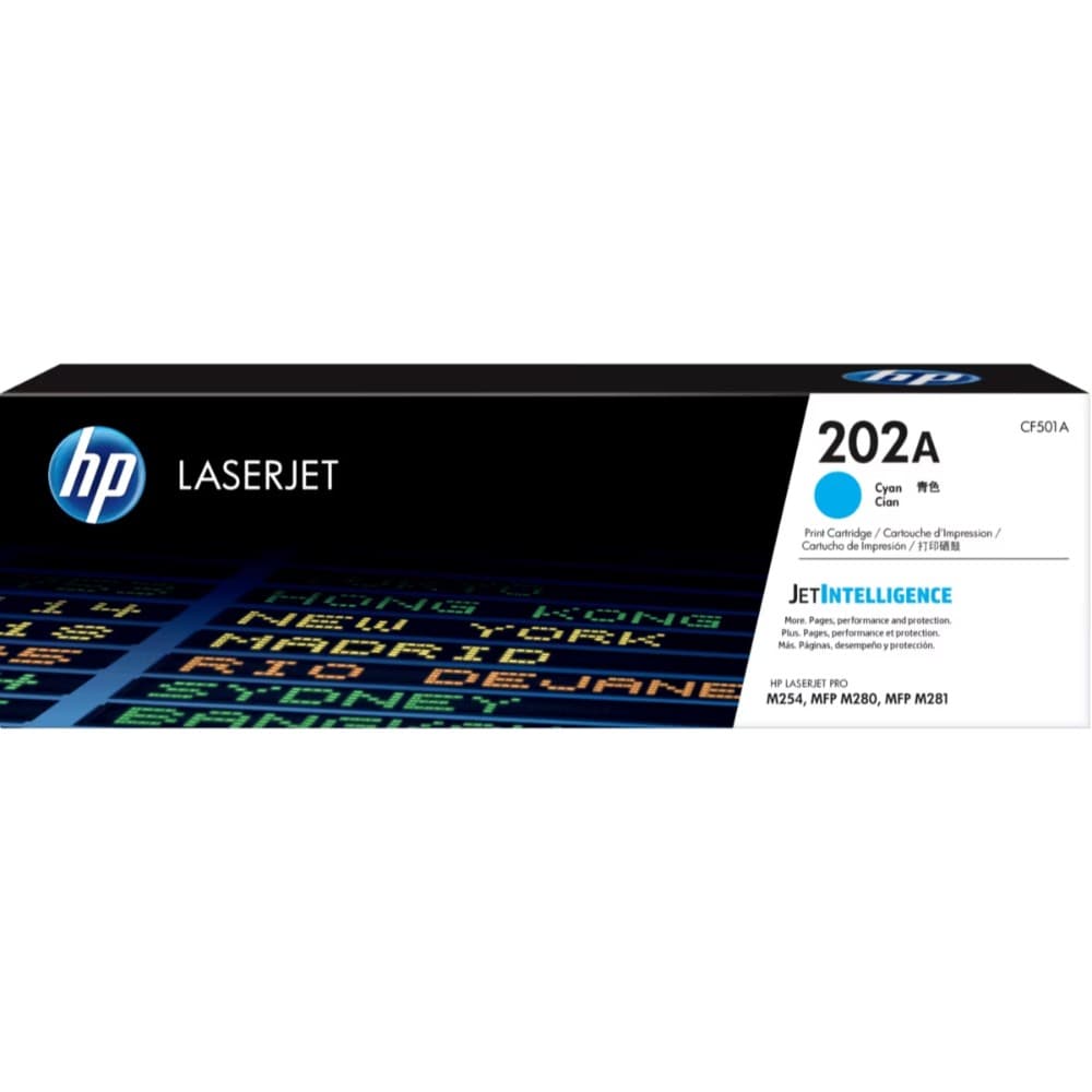 TONER HP CYAN  LaserJet Pro M254 Printer series, HP Color LaserJet Pro MFP M280 Printer series 1,300, vista 1