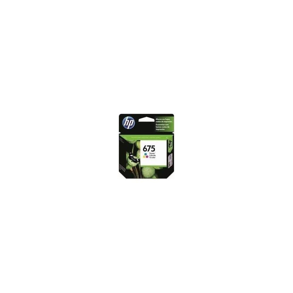 CARTUCHO HP TRICOLOR  675 OFFICEJET 4000 4400 4575 250 PAG, vista 1