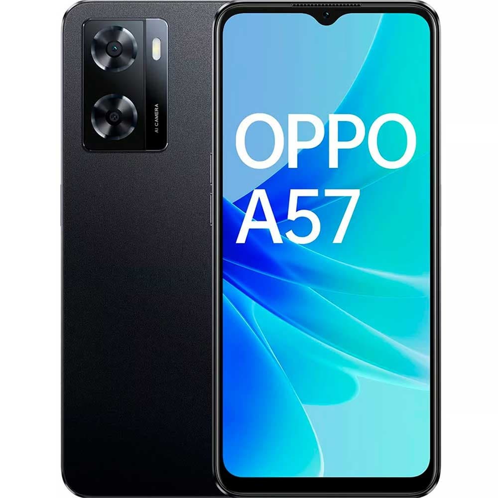 Celular OPPO A57 128GB negro brillante, vista 1