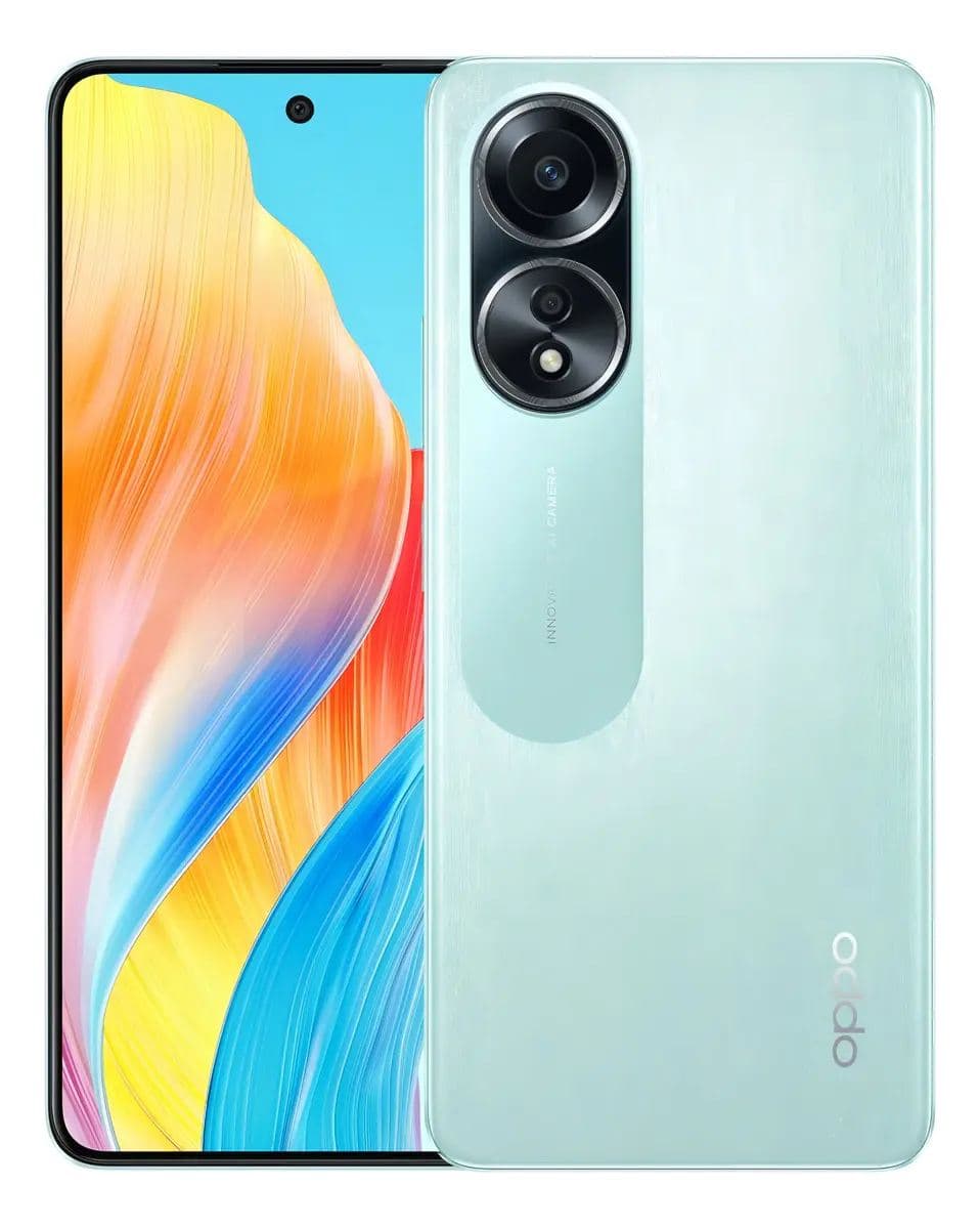 OPPO A58 128GB 6GB Dazzling Green LATU, vista 1