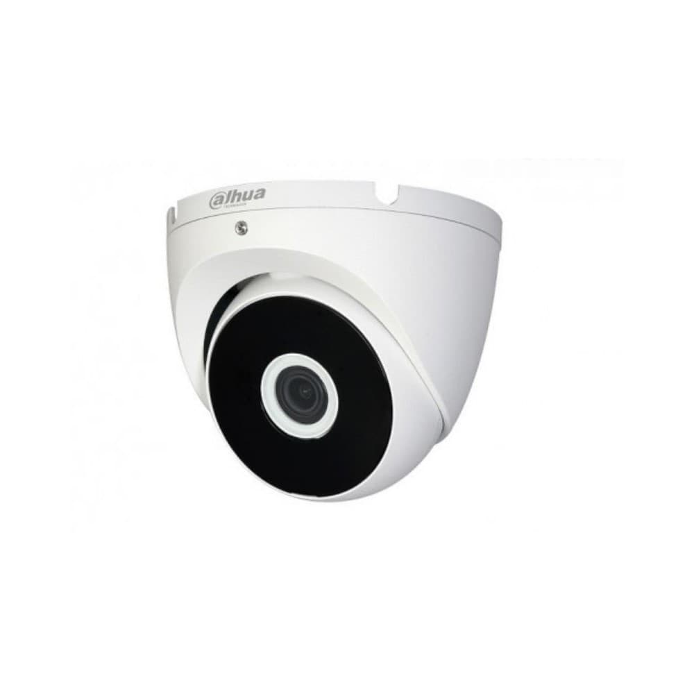 Camara Dahua Domo, 2MP, Lente fijo 3,6mm, 4en1 (CVI/TVI/AHD/CVBS), Metal, Smart IR20m, IP67, 12VDC., vista 1