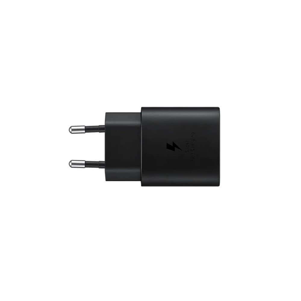 CARGADOR DE PARED 25W TIPO C - NEGRO, vista 1