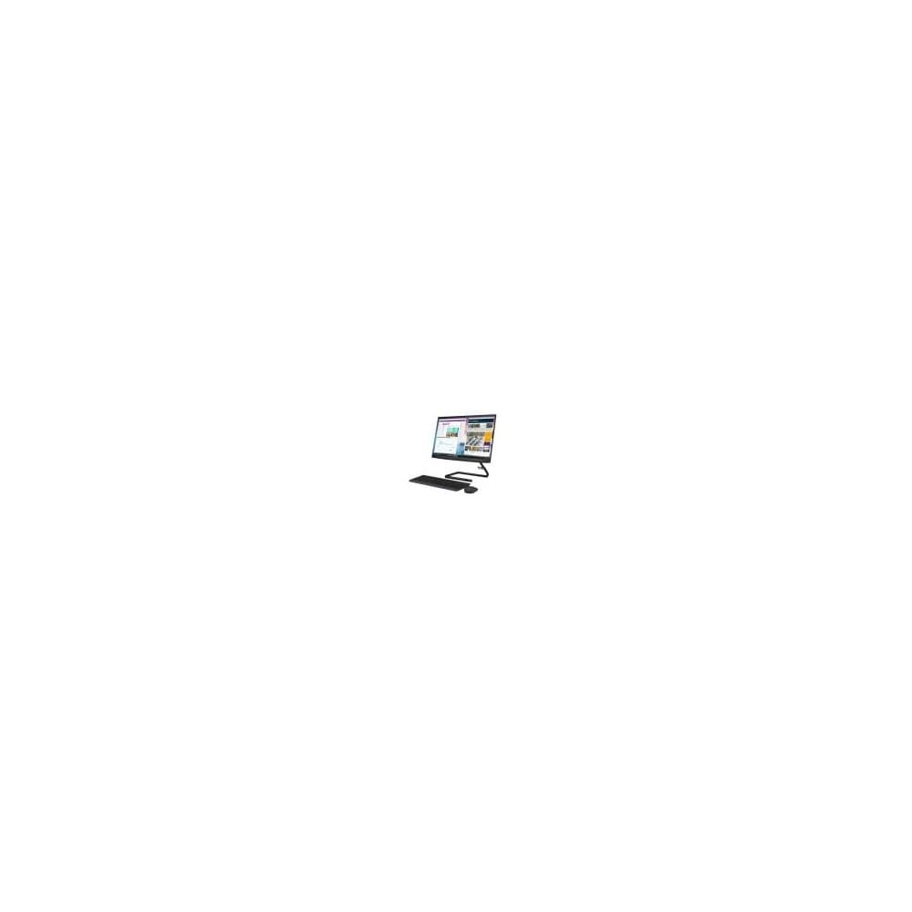 Todo en uno Lenovo 3 22ADA05 AMD Ryzen 5  3500U 21,5" Pulgadas Memoria 4GB Disco Duro 1TB Estado Solido 256GB Linux Negro, vista 1