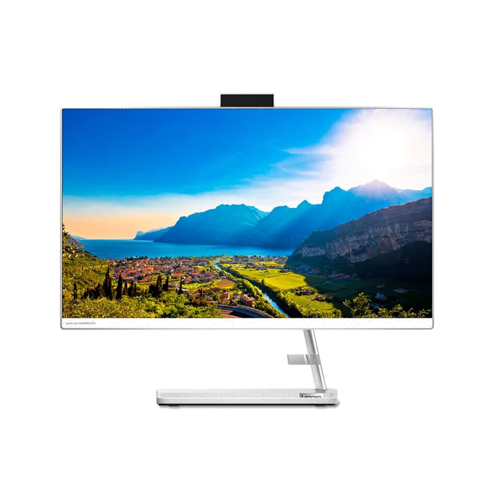 Todo en uno Lenovo IC 3 24ITL6 Intel Core i5 1135G7 23,8" Pulgadas FHD Memoria 4GB Estado Solido 256GB Linux Color Blanco, vista 1