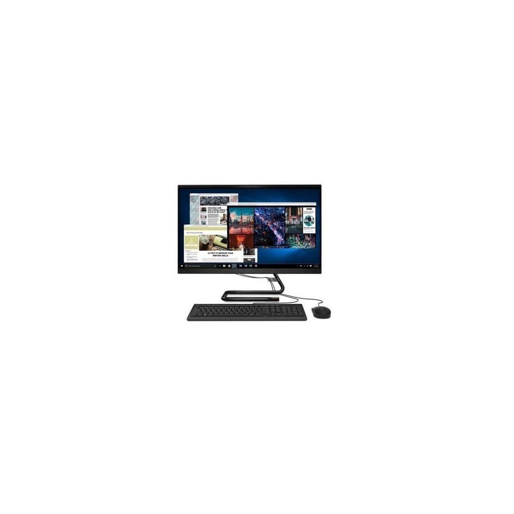 Todo en uno Lenovo IC 3 24ALC6 AMD Ryzen 5 5500U 23,8" Pulgadas FHD Memoria 8GB Estado Solido 512GB Windows 11 Home Color Blanco, vista 1