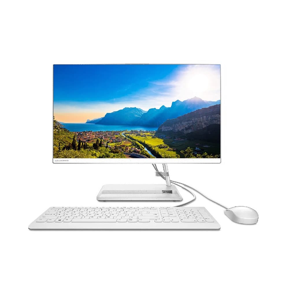 Todo en uno Lenovo IC 3 24IAP7 Intel core i5 12450H 23,8" Pulgadas FHD Memoria 8GB Estado Solido 512GB Linux Blanco, vista 1