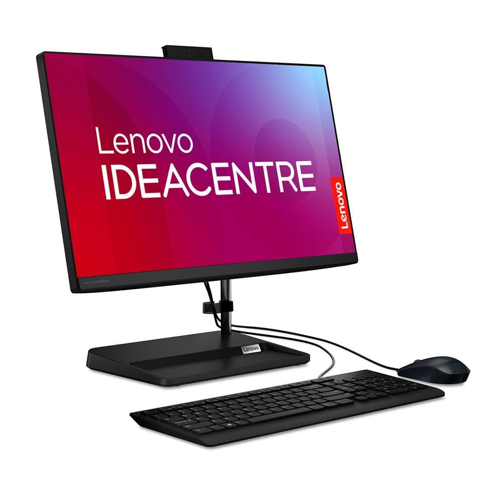 Todo en uno Lenovo IC 3 24IAP7 Intel Core i3 1215U 23,8" Pulgadas FHD Memoria 8GB Estado Solido 512GB Linux Color Negro, vista 1