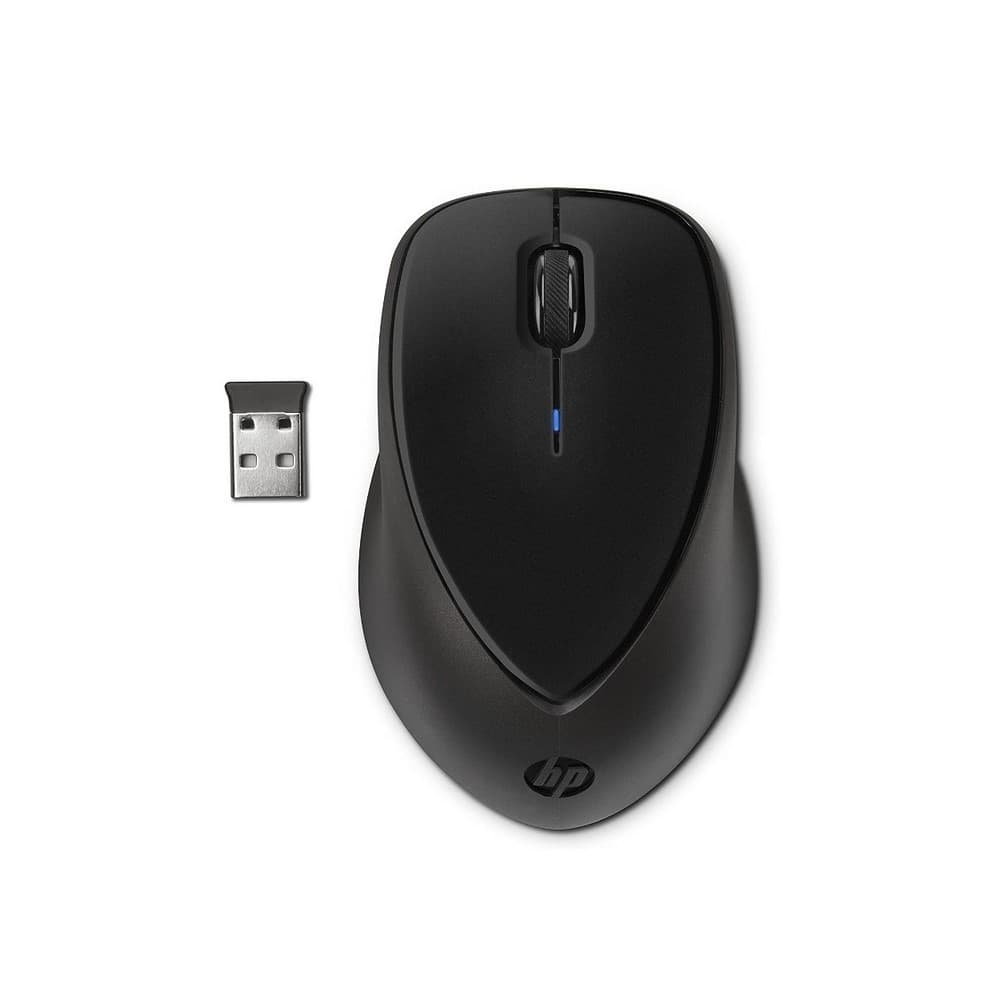 Mouse inalámbrico HP Comfort Grip negro, vista 1
