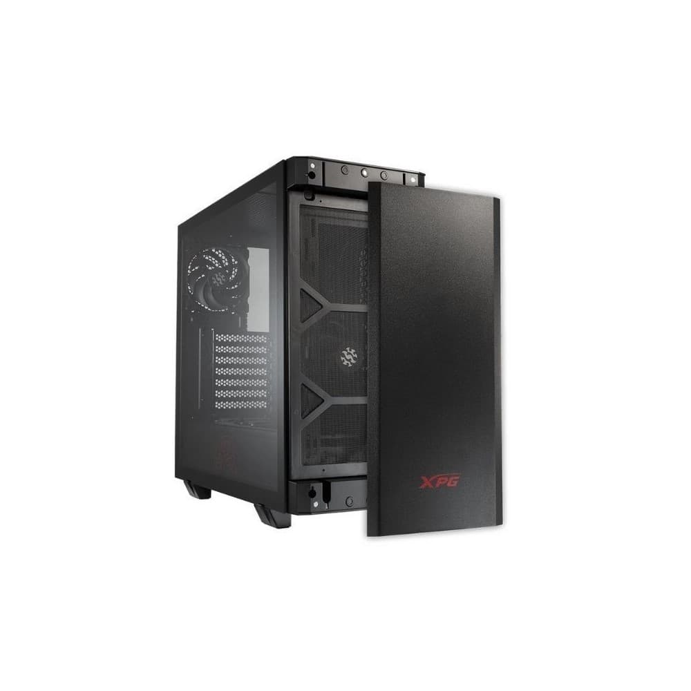 Chasis gamer XPG by ADATA INVADER Negro / Vidrio templado X1 / 2 Fan cooler, vista 1