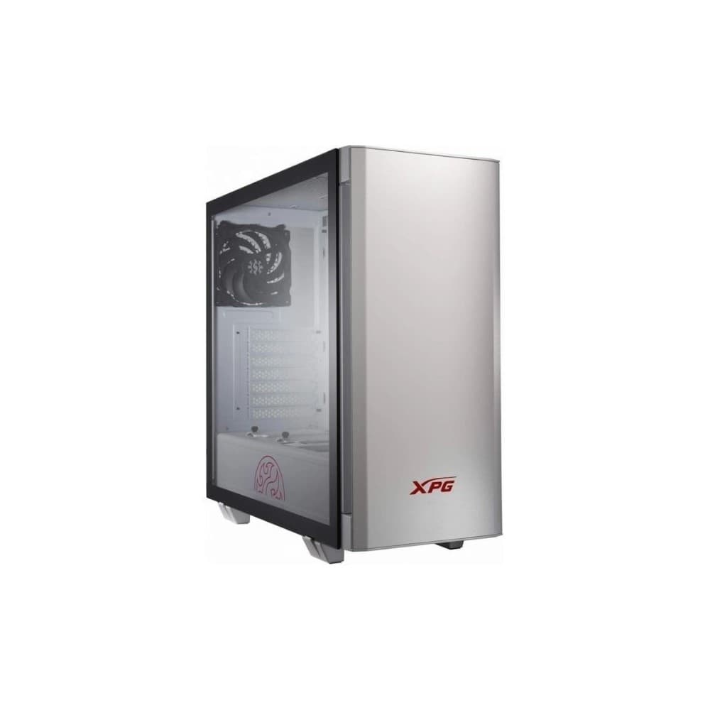 Chasis gamer XPG by ADATA INVADER Blanco / Vidrio templado X1 / 2 Fan cooler, vista 1