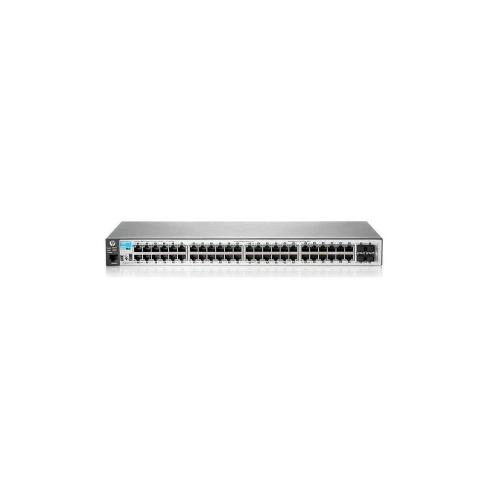 Switch HPN 2530-48G capa2 administrable 48 101001000 2 SFP Combo apilable cluster no PoE, vista 1
