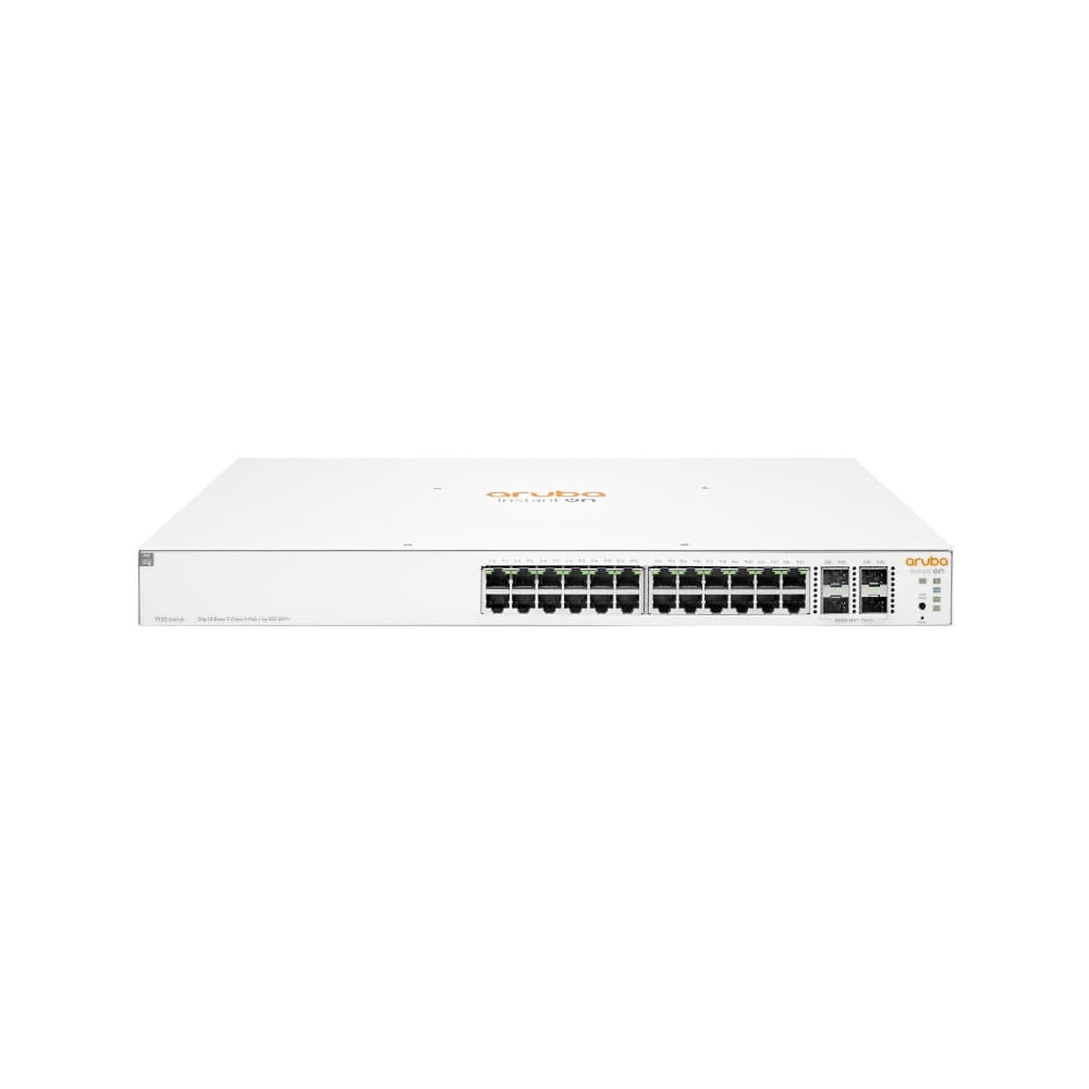 Switches Aruba IOn 1930 24G 4SFP+ 195W Sw, vista 1