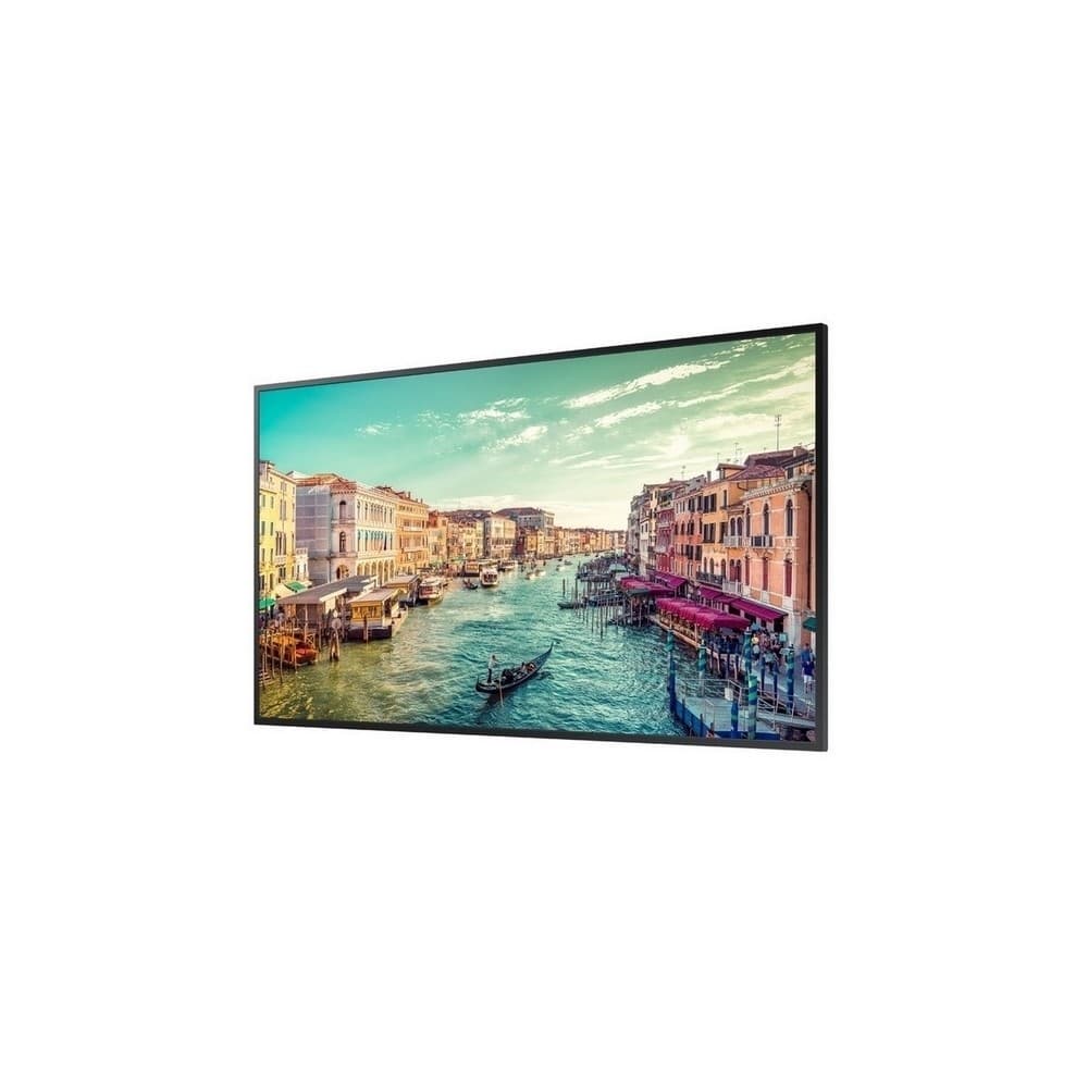Samsung Monitor Industrial   QM43R  Tamaño: 43, Resolución 3840X2160 (16:9) 4K UHD, Brillo 500nit,Certificación contra polvo IP5X, Contraste: 4000:1, Características: uso 24 horas/día, Garantía:  3 años, vista 1