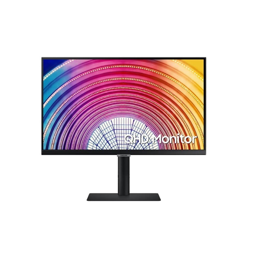 MONITOR SAMSUNG PLANO  Tamaño de Pantalla 24"   2560 X 1440   75 HZ  5MS DP  HDMI,   USB-C, vista 1