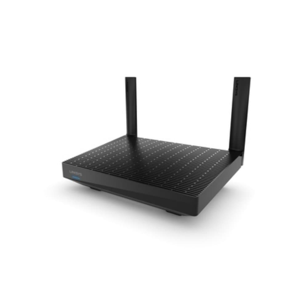 Router Mesh MR7350, AX1800 de doble banda Gigabit 574 + 1201 Mbps,Doble banda (2,4 GHz + 5 GHz) 2 x 2 WiFi 6,Actualizaciones automáticas del firmware,Puerto USB 3.0,1 Gigabit WAN,4 Gigabit LAN,2 antenas externas ajustables,Procesador de núcleo Quad de 1,2 GHz,Cobertura de hasta 158 m², funciona con 20 o más dispositivos y proporciona velocidades de, vista 1
